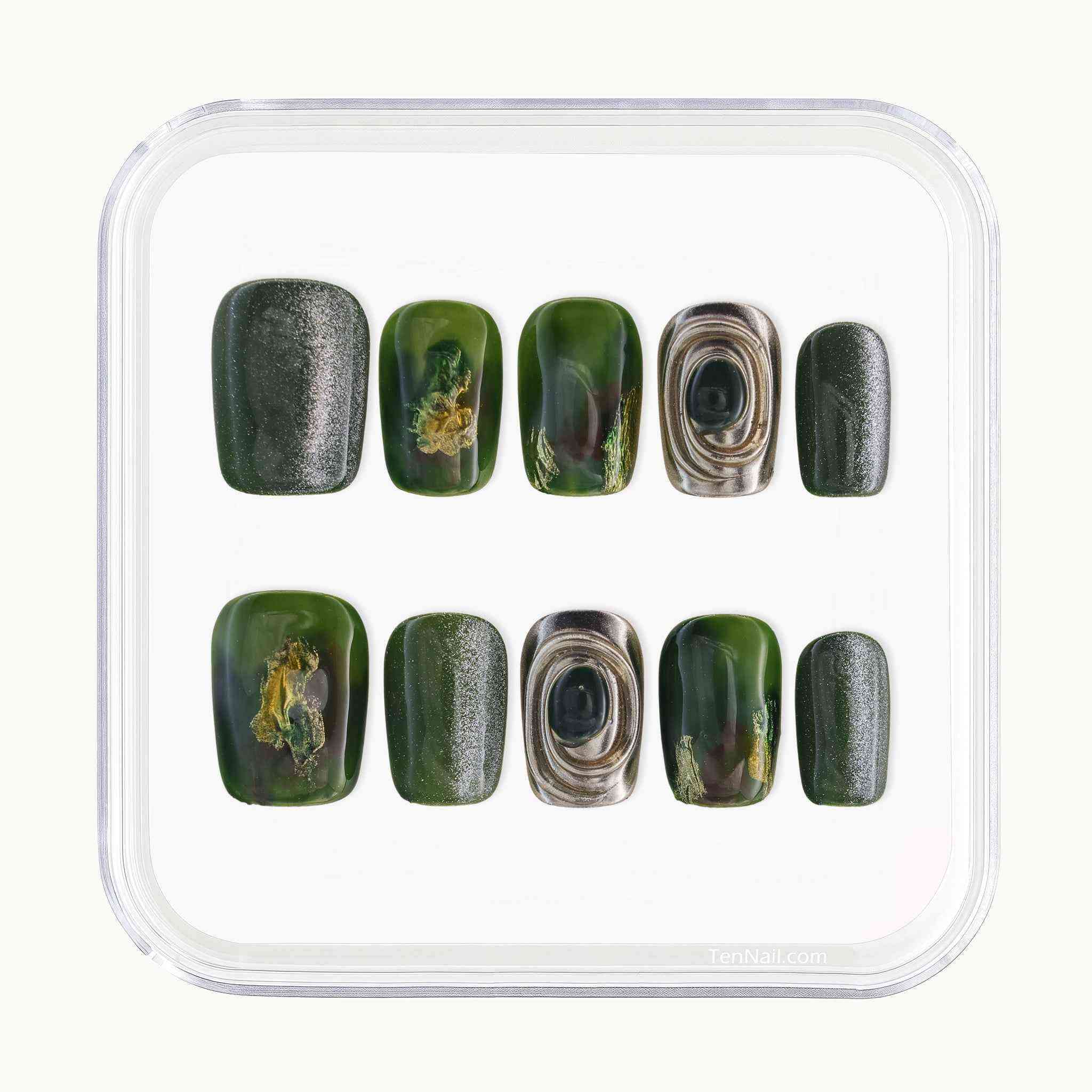 Fairy Forest? reusable Press on nails by Tennail